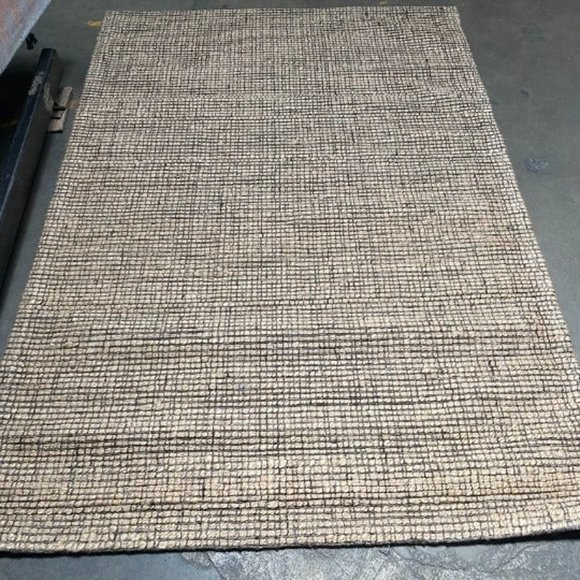 5'3" x 7'6" Feet Jute Natural Beige Handmade Area Rug - Picture 1 of 9